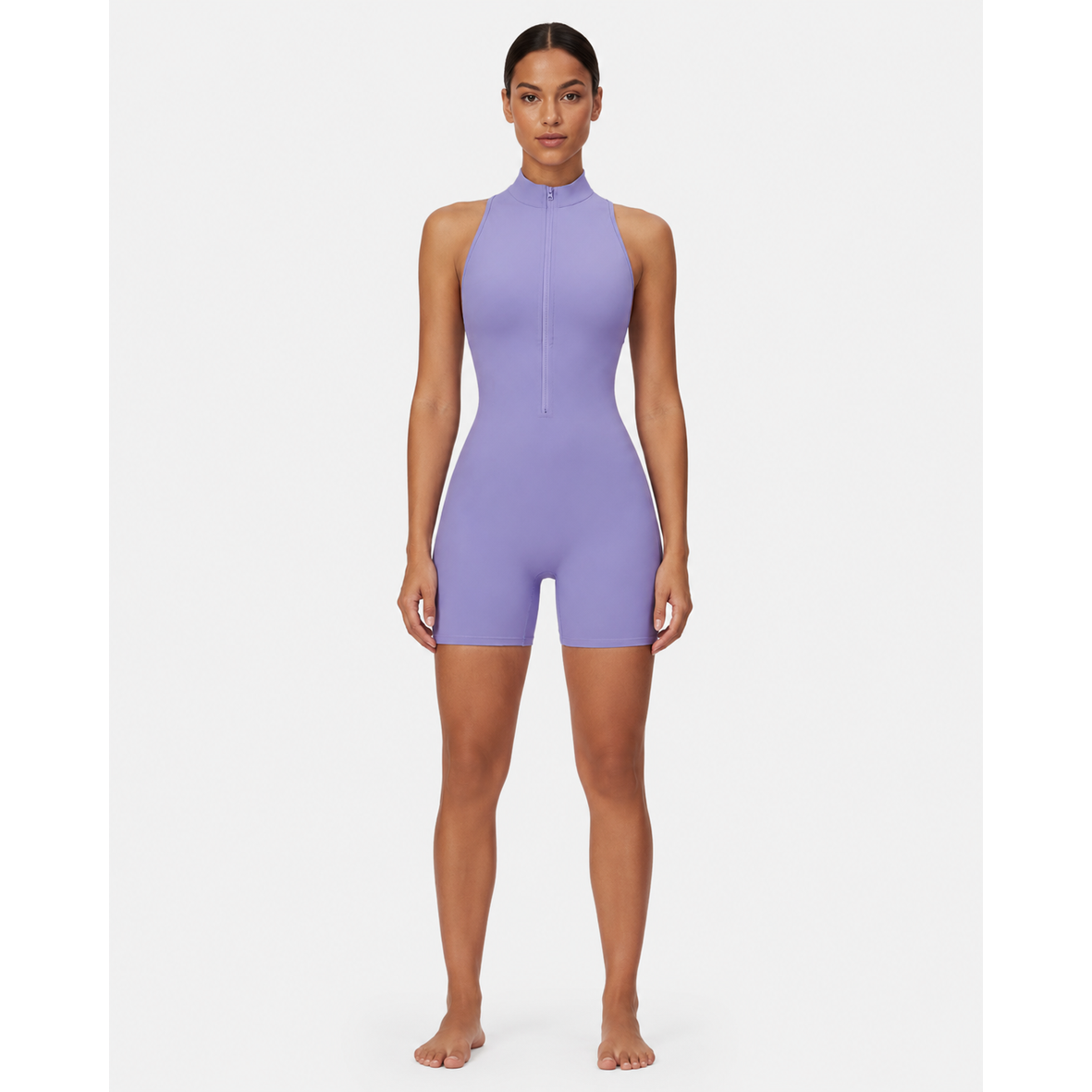Flexkyn - Violet Bodysuit - Front